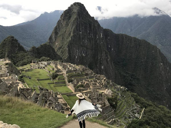 Caterina Otero ở Machu Picchu Caterina Otero ở Machu Picchu